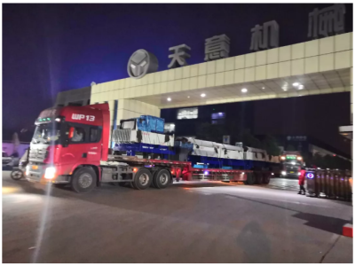 年終歲末天意機(jī)械發(fā)貨忙 加班加點為市場！