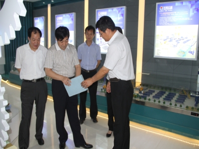 兗州區(qū)副區(qū)長(zhǎng)劉曉林一行蒞臨天意機(jī)械指導(dǎo)工作！