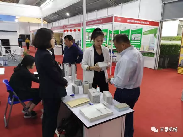 陽春三月，天意機械亮相2019年越南河內建材展